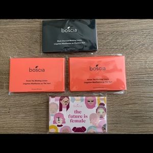 Boscia blotting linens (4 packs 100 sheets each)